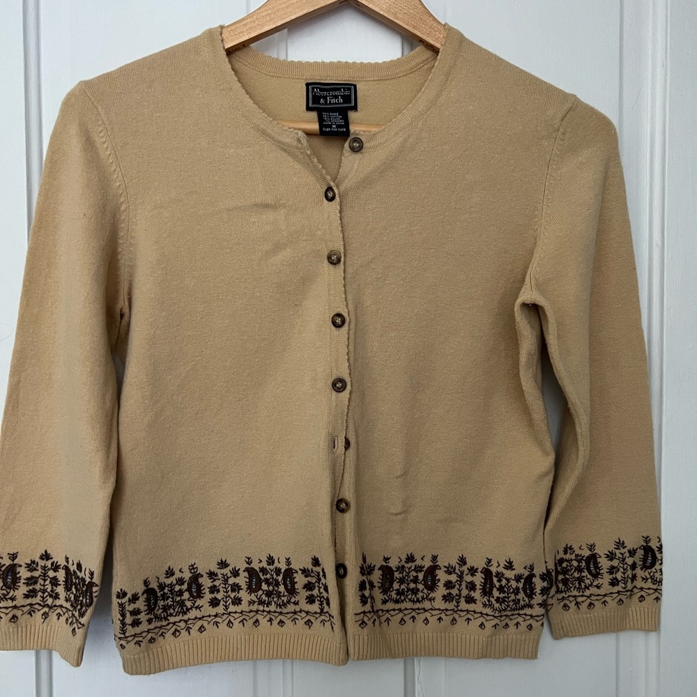 Vintage Abercrombie and fitch cardigan
